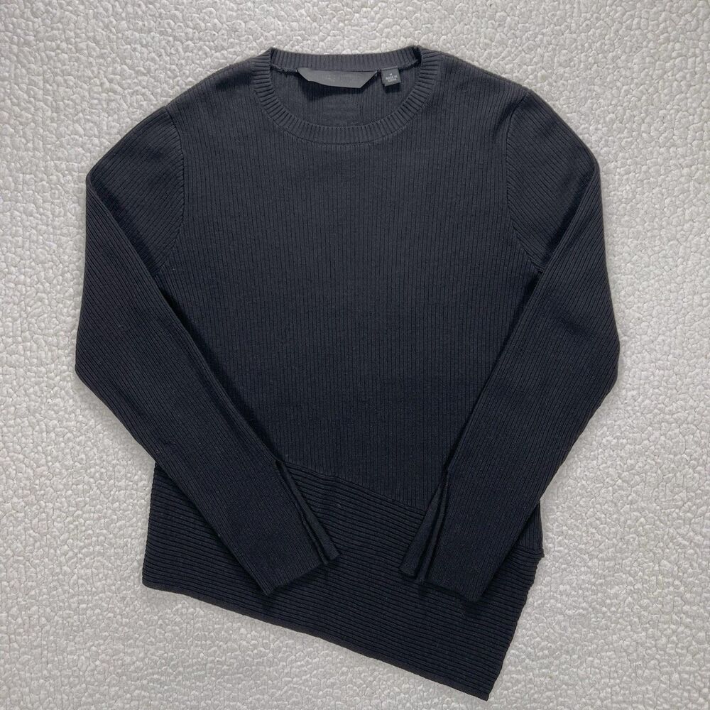 Harley Davidson‎ Ribbed Knit Sweater Women’s Medium Moto Biker Minimalist Casual